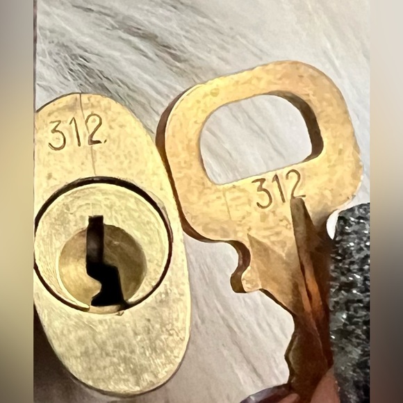 Louis Vuitton Brass Lock & Key #312 - Picture 2 of 6